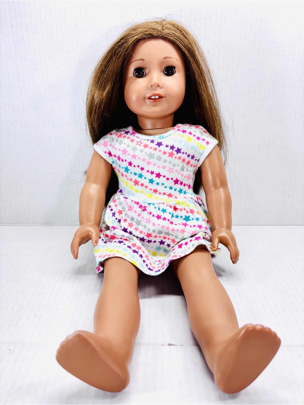 American Girl Doll Truly Me Dark Brown Hair Brown Eyes Medium Skin